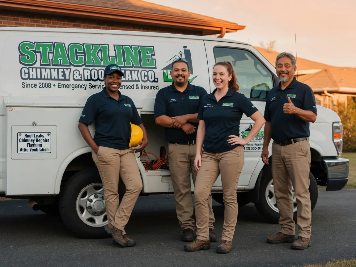 Chimney flashing repair company in Howell, MI